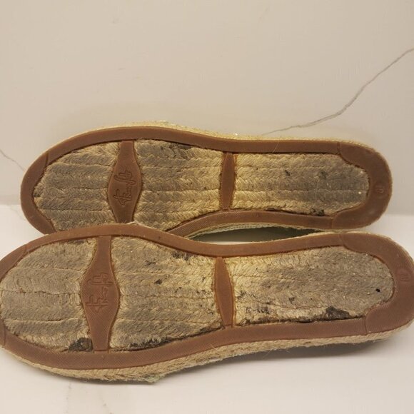 Franco Sarto Women's  Fabric Sequence Green/white Size 8.5M - Picture 6 of 7